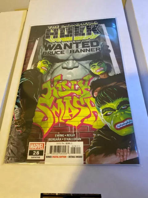 The Immortal Hulk 28 NM, Unread. 1st Print. Teen Brigade Appearance 2019/2020