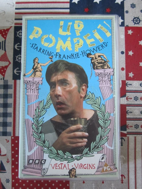UP POMPEII STARRING Frankie Howard Vestal Virgins 1991 Bbc Vhs  