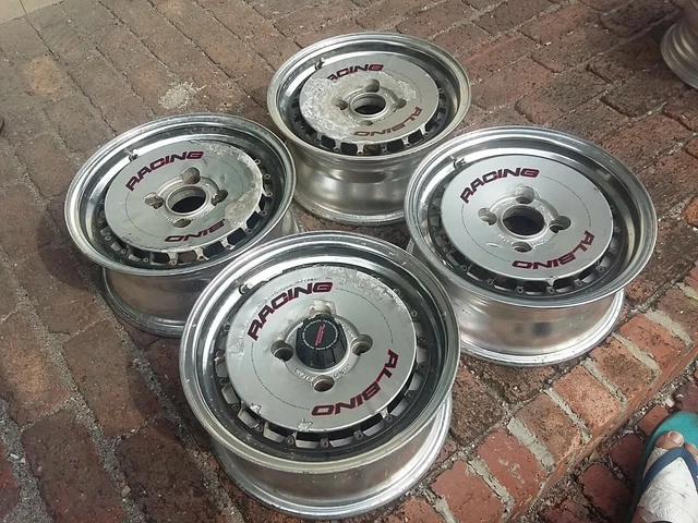 JDM WEDS ALBINO racing Aero Saucer TURBOFAN 14