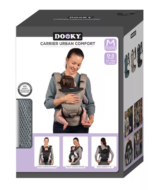 Dooky Carrier 126301 - Babytrage Urban Comfort / Grey Sapphire 2