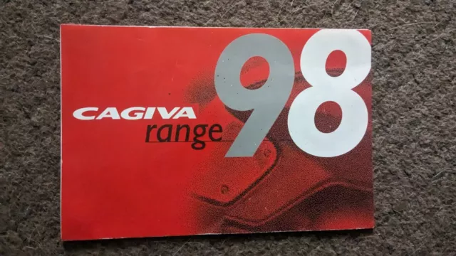 1998 Cagiva Motorcycle Range Sales Brochure Literature - Mito 125 Roadster #DEEP