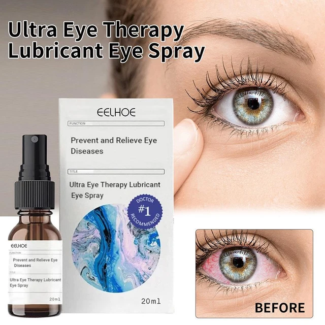 1x 20ml Ultra Eye Therapy Gleitmittel Augen Spray