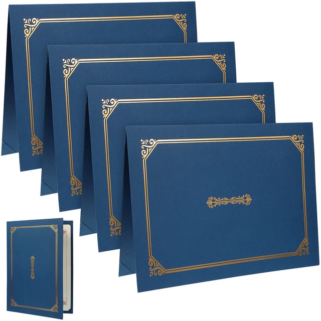 ZCZN 42 Pcs Chemises Plastique, Dossier Pochette A4 Pochette Document 6