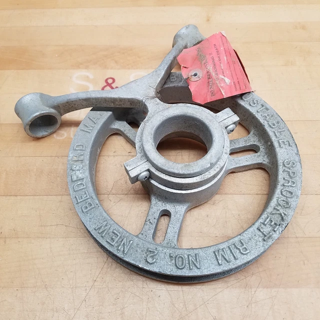 Babbitt NO.2 Adjustable Sprocket Rim, 8",Series 980 Gear - USED