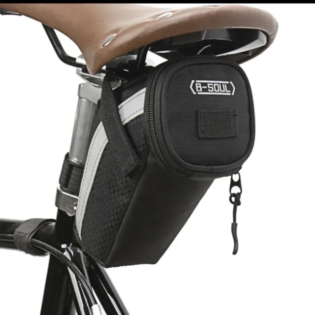 Bolsa Accesorios para Asiento de Bicicleta para Ciclismo y Montaña