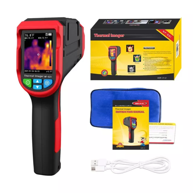 NF-521 Infrared Thermal Imager Camera Temperature Imaging and Free 8GB TF Card