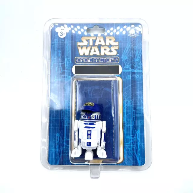 Disney Parks Star Wars Droid Factory R2-D2 Astromech Blauer Hut Action Figur