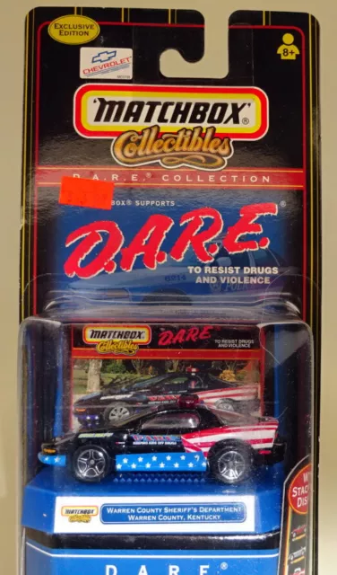 Matchbox Superfast "Premiere" Serie "DARE" Polizeiwagen USA Warren County