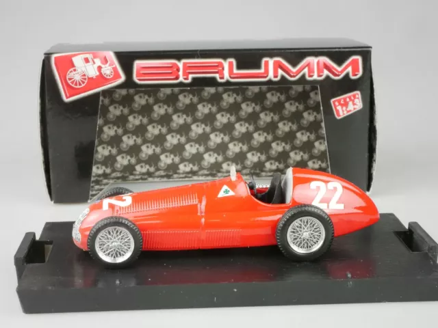 Brumm 1/43 Alfa Romeo 158 1950 #22 R036 IN Box 126811