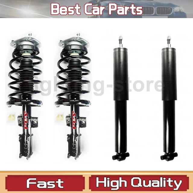 4 FCS Shock Absorber Strut and Coil Spring Assembly Front Rear For Volvo S60 S80