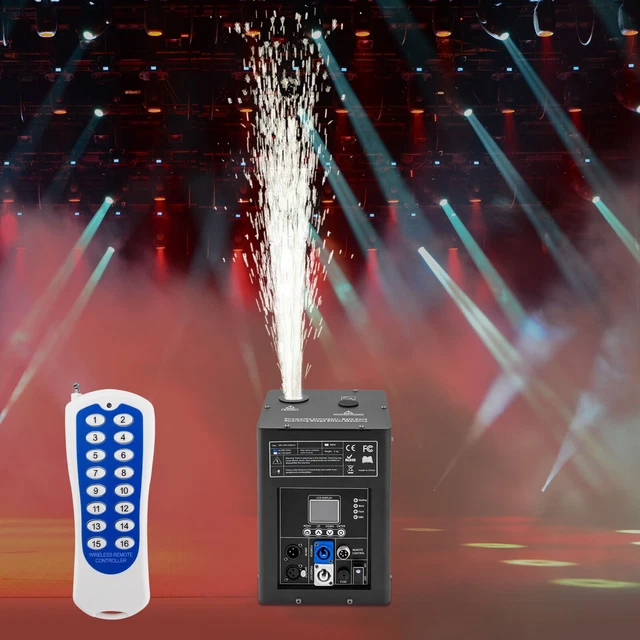 COLD SPARK MACHINE DMX scintilla sparkular fuochi d'artificio ...