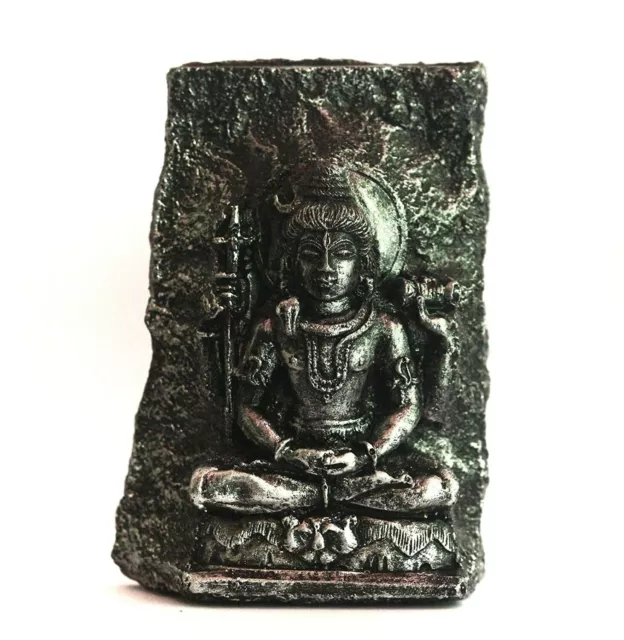 Antiguo Shiva Ídolo En Piedra Tallado Estatua Escultura Regalo hOme Decor 10 6cm 3