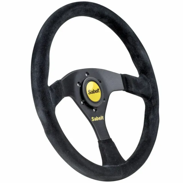 Sabelt SW-635 Suede Race Rally Steering Wheel 350mm Diameter