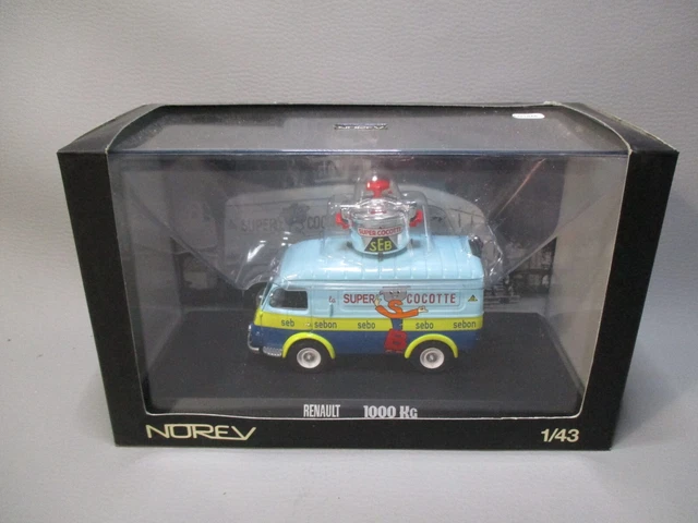 LG1945 NOREV 518555 1/43 Fourgon Renault 1000 kg Super cocotte Seb 1954 bleu