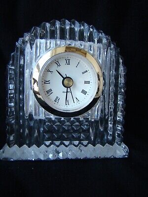 Nº 26-Cristal? vidrio Reloj sin batería DECORATIVO aprox. 10 cm H y 3 cm T