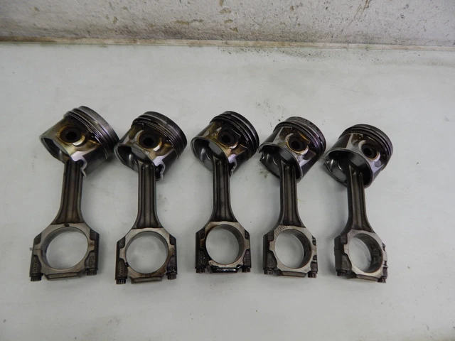 4x Kolben 4x Pleuelstange 23mm Für VW Passat Audi