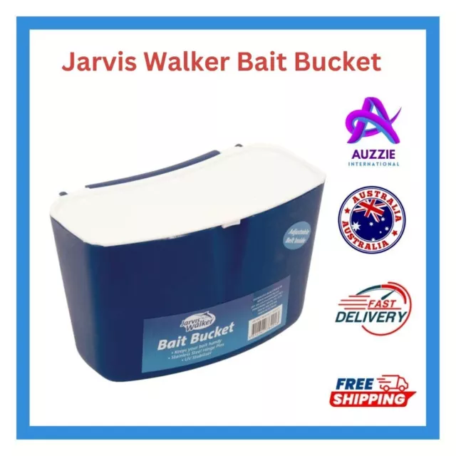 Jarvis Walker Bait Bucket With Belt By Anaconda Fishing Bucket Fishing Accesorie