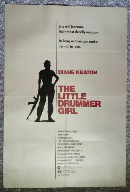 Little Drummer Girl 1984 Diane Keaton George Hill John le Carre One Sheet Poster