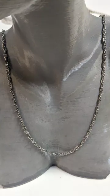 Tiitanium chain Link necklace: Read