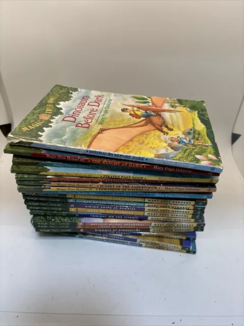 MAGIC TREE HOUSE 20 Book LOT SET Series Mary Pope Osborne Paperback Chapter Book