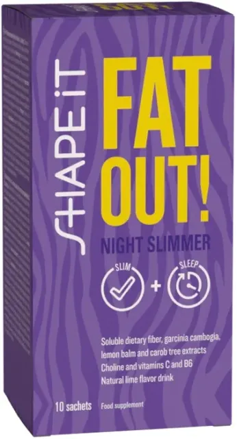 Slim Joy Fat Out! Night Time Slimmer - Burn Fat - Boost Metabolism - Bnib