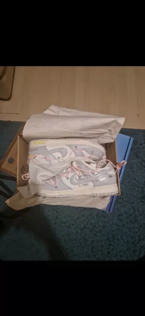 Taglia UK 8 - Nike Dunk Low x bianco sporco lotto 24 di 50 vela/grigio neutro/lavato...