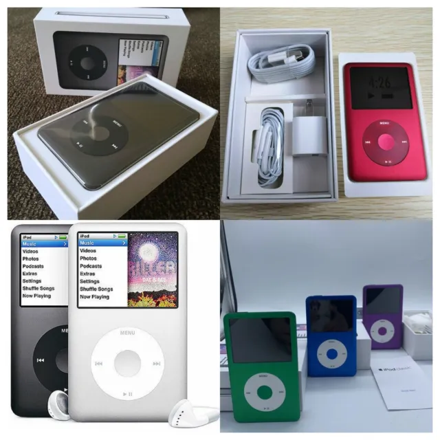 Apple iPod Classic 7ma Generación 256GB 512GB 1TB 2TB SSD (2000mAh) - Caja Sellada