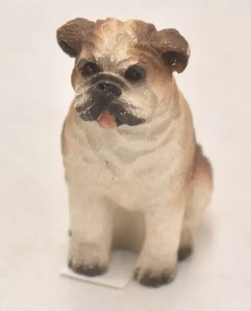 Vintage English Bulldog Figurine Statue Ornament Decorative