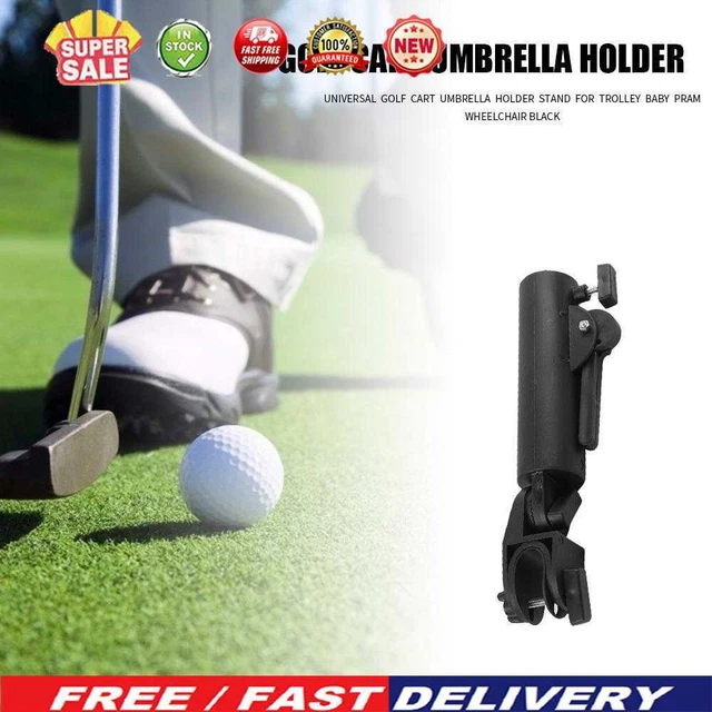 For Trolley Baby Pram Golf Cart Umbrella Holder Double Lock Connector Stand