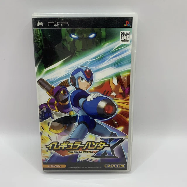 Rockman Irregular Hunter X Sony PSP Game NTSC-J Japan Import Free Postage