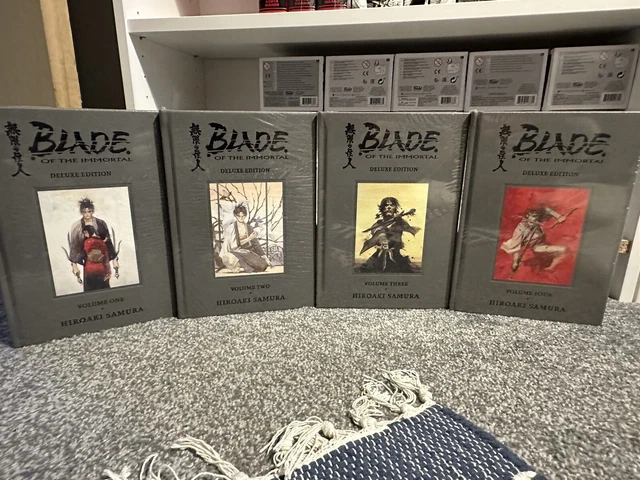 blade of the immortal deluxe manga volume 1-4