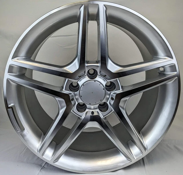 E35 Rims 18 INCH WHEELS Rims Fits Mercedes 5-112 et 35 66.6 E300 E350 E500 S550 ...