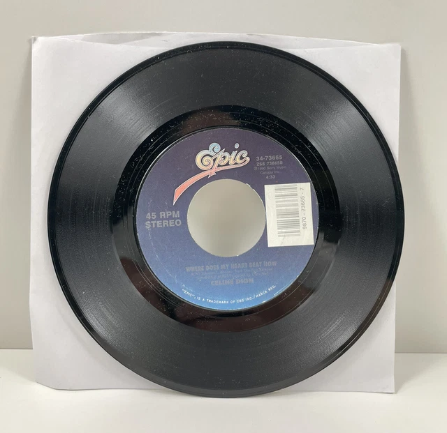 CELINE DION WHERE Does My Heart Beat Now/If There Was Any Other Way 7