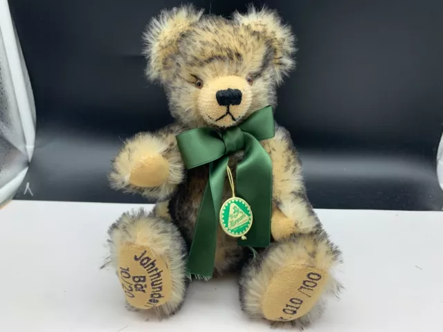 Hermann Teddy Bär Jahrhundertbär 26 cm. Limitierte Auflage. Top Zustand