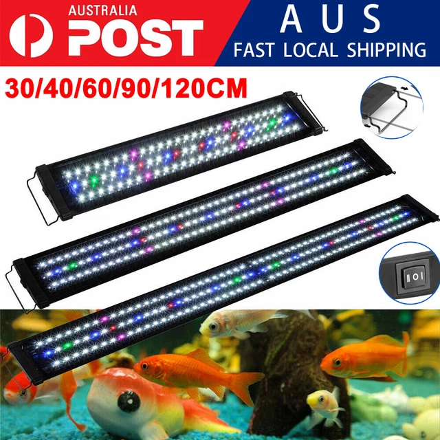 Aquarium Light Lighting Full Spectrum Aqua Plant Fish Tank Bar LED Lamp 30 120cm