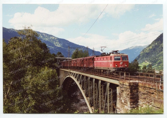 PE Foto Eisenbahn ÖBB BBÖ E-Lok Elektrolok 1044.004 Angertalbrücke 10.8.00(A628)