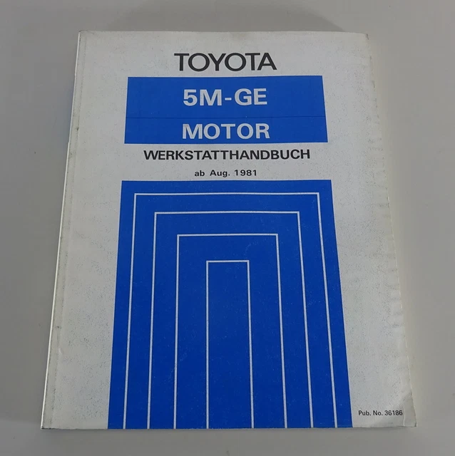 Manuel De Réparation Atelier Toyota Matrix 2003 - OEM BISHKO - Moteur & Transmission