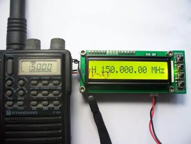 0.1～1100MHz 1.1GHz Frequency Counter Tester Measurement F Ham Radio PLJ-1601-C