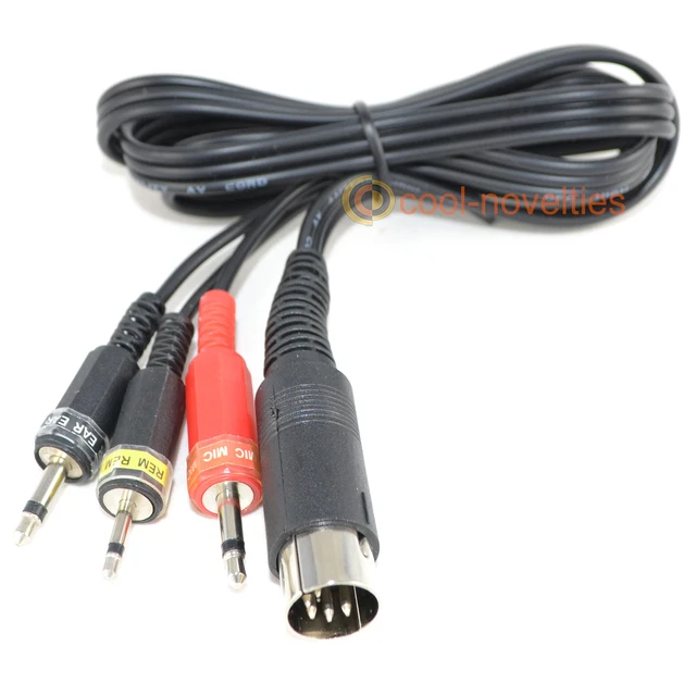 AMSTRAD CPC 6128 Cassette Tape Recorder Cable / Leads £9.99 PicClick UK