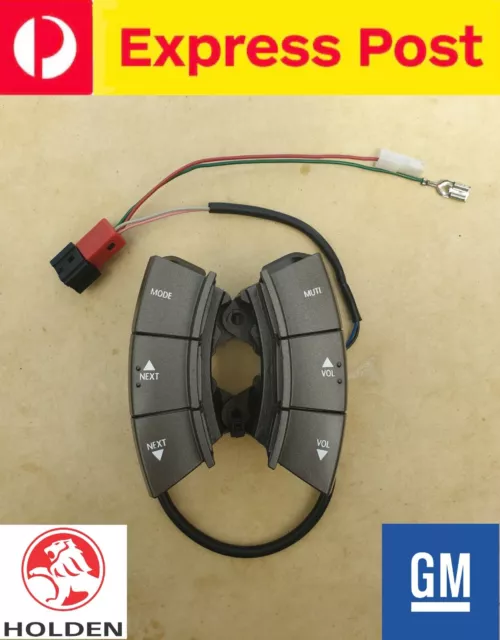 Vz Commodore Steering Wheel Radio Control Buttons Grey Genuine Holden