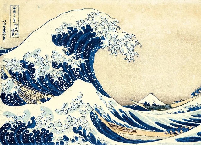 Puzzle Adulte - La Grande Vague de Kanagawa - 1000 Pieces - Clementoni