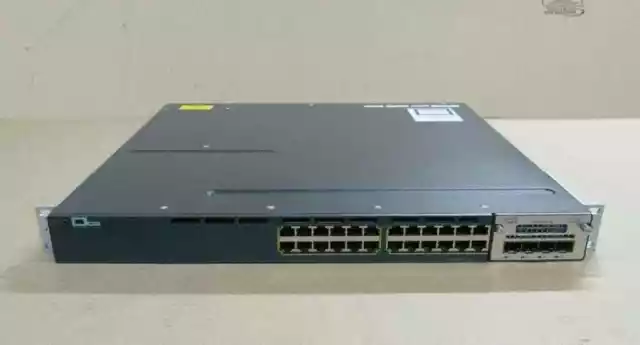 Cisco Catalyst 3560X-24P Switch + C3KX-NM-1G Module