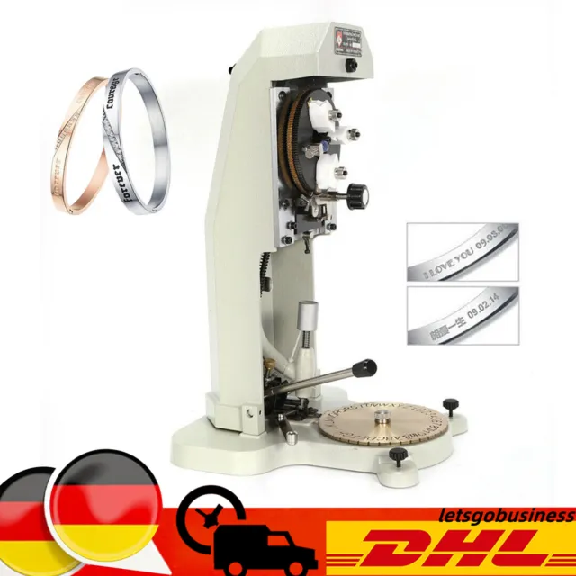 Inside-Ring Gravierer 2-Flächen Schmuck Graviermaschine Jewelry Engraver DHL