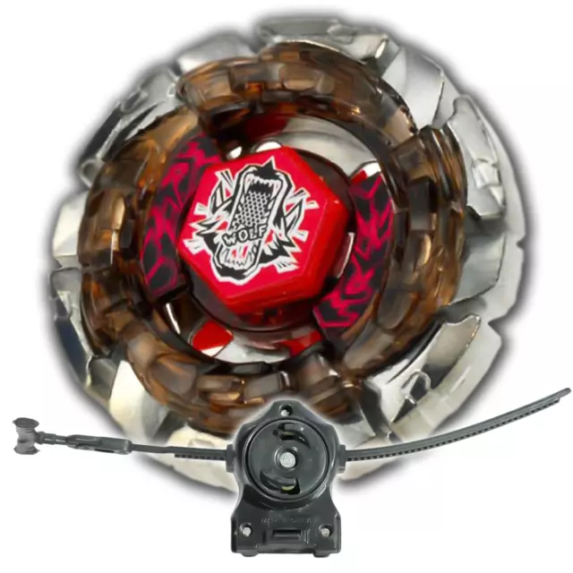 TOUPIE BEYBLADE DARK WOLF 145FS METAL FUSION BB-29 - 4D + lanceur