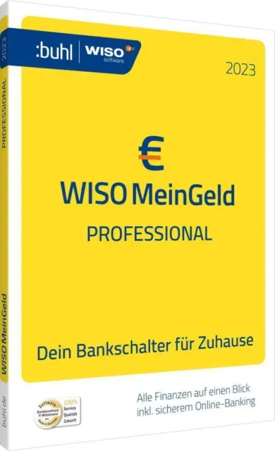 WISO Mein Geld Professional 2023 Buhl Data Service GmbH CD-ROM Deutsch 2022