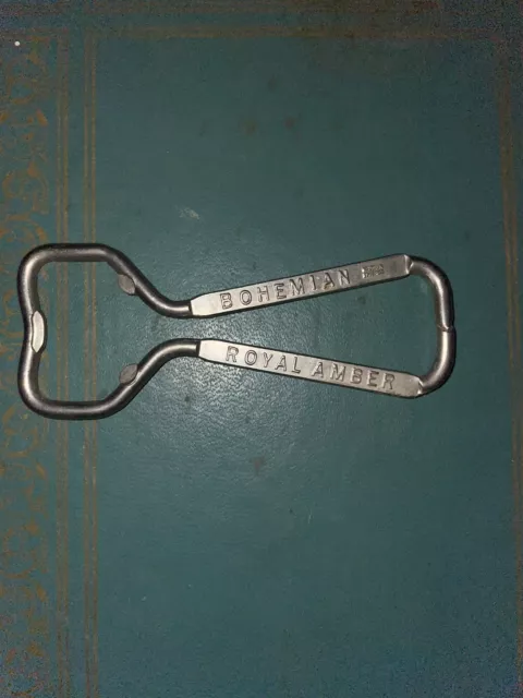 Vintage Cap Lifter Can Bottle Metal Opener Geo Weidemann Brewing Co Newport Ky