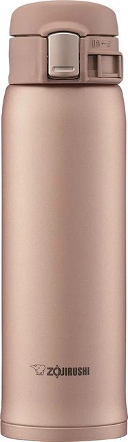 Zojirushi SM-SD48-NM Stainless Steel Travel Mug 480 Ml 16Oz Rose Gold Champagne