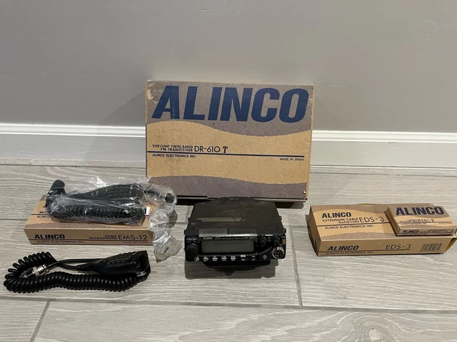 ALINCO DR 610T VHF UHF FM Twin Bander Mobile Transceiver 180 00 PicClick
