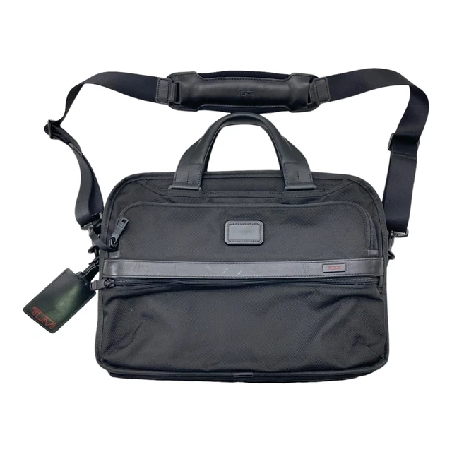 Tumi 26115D2 Alpha 2 Ballistic Portfolio Bag Laptop File Case 15"