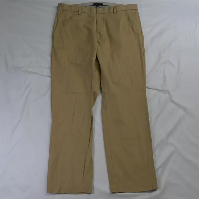 Banana Republic 34 x 30 Khaki Emerson Straight Mens Chino Pants